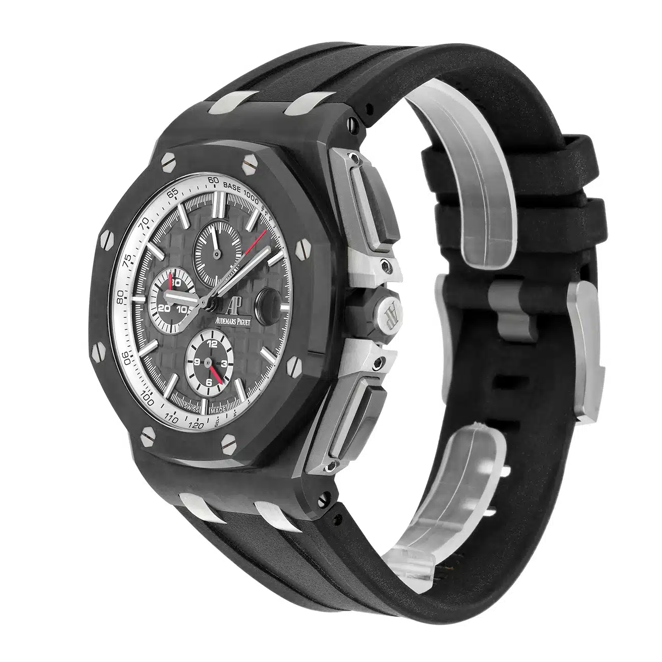 Audemars Piguet Royal Oak Offshore 26405ce.oo.a002ca.01 44mm  Chronograph Grey Dial Ceramic Anthracite Titanium Watch - 2016 – image 4