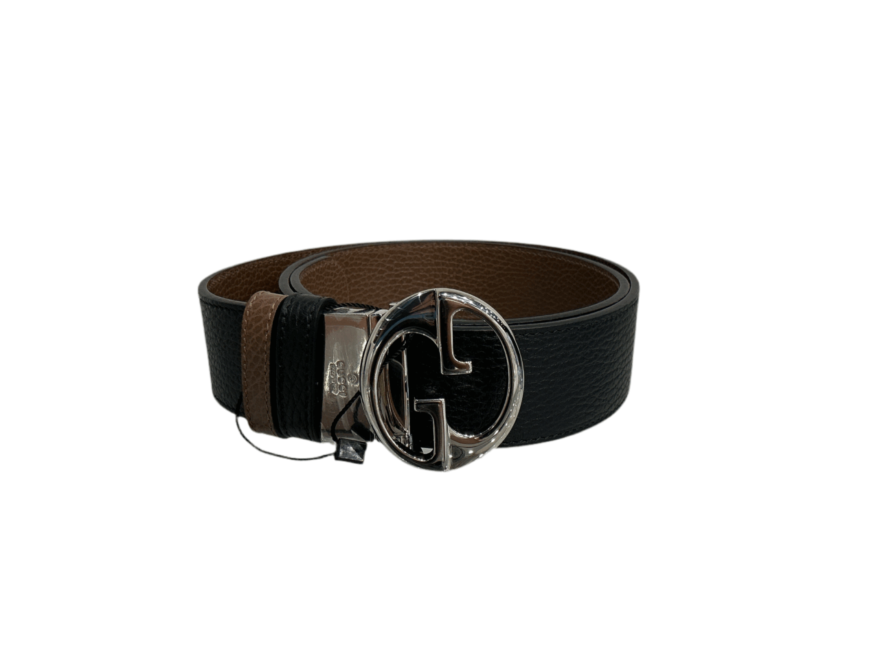 Gucci Black/Brown Reversible Belt 95cm
