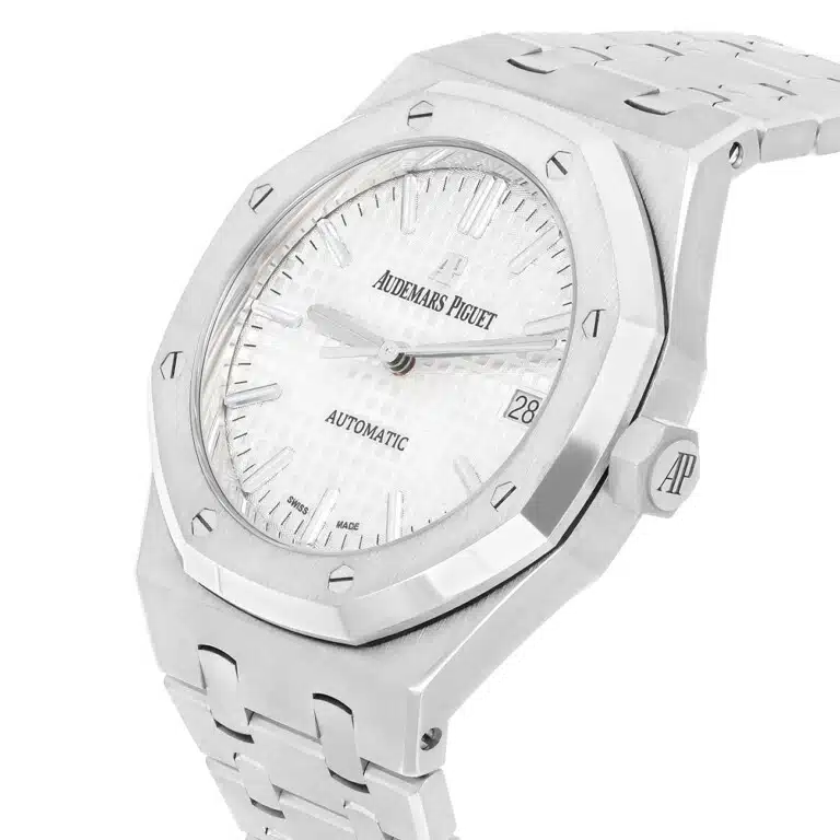 Audemars Piguet Royal Oak 15450ST.OO.1256ST.01.A Silver Dial Stainless Steel Watch – image 7