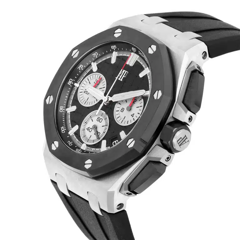 Audemars Piguet Royal Oak Offshore 26405CE.OO.A002CA.01.A 44mm Chronograph Grey Dial Black Ceramic Titanium Watch – image 6