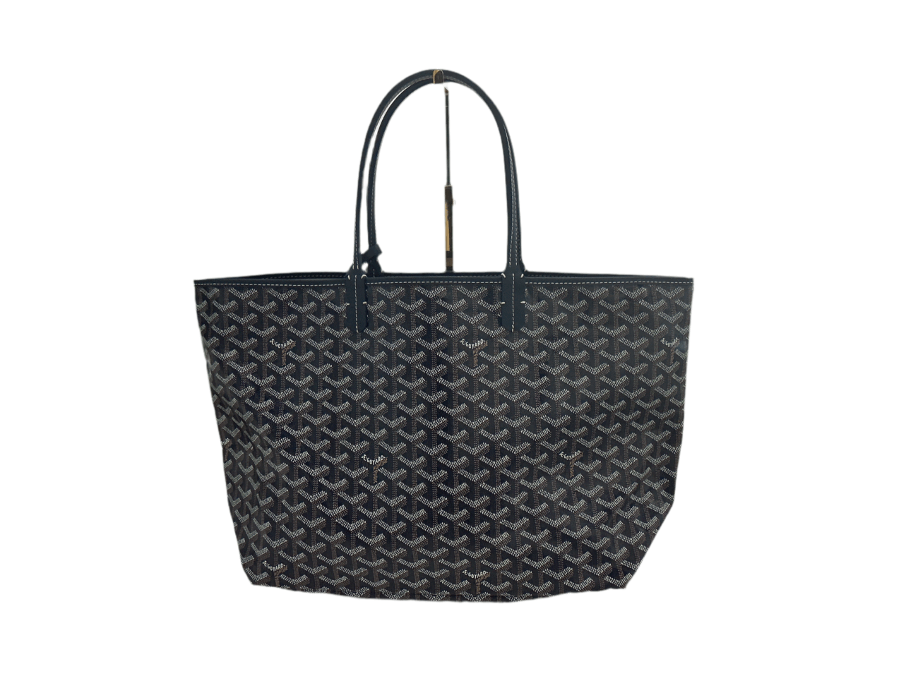 Goyard - Goyardine Saint Louis Tote PM Navy