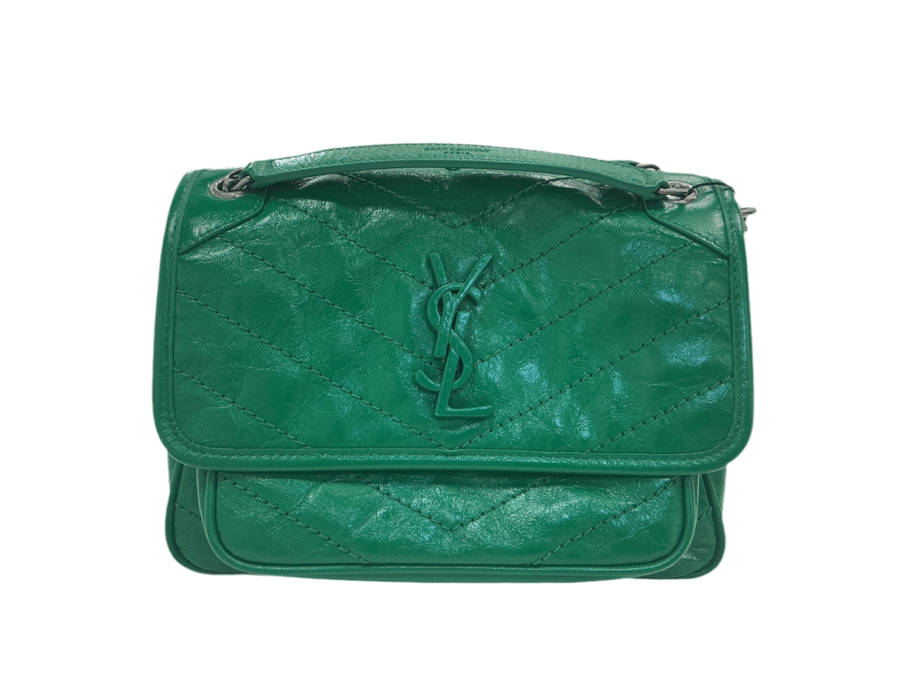 Saint Laurent Nikki Small Green