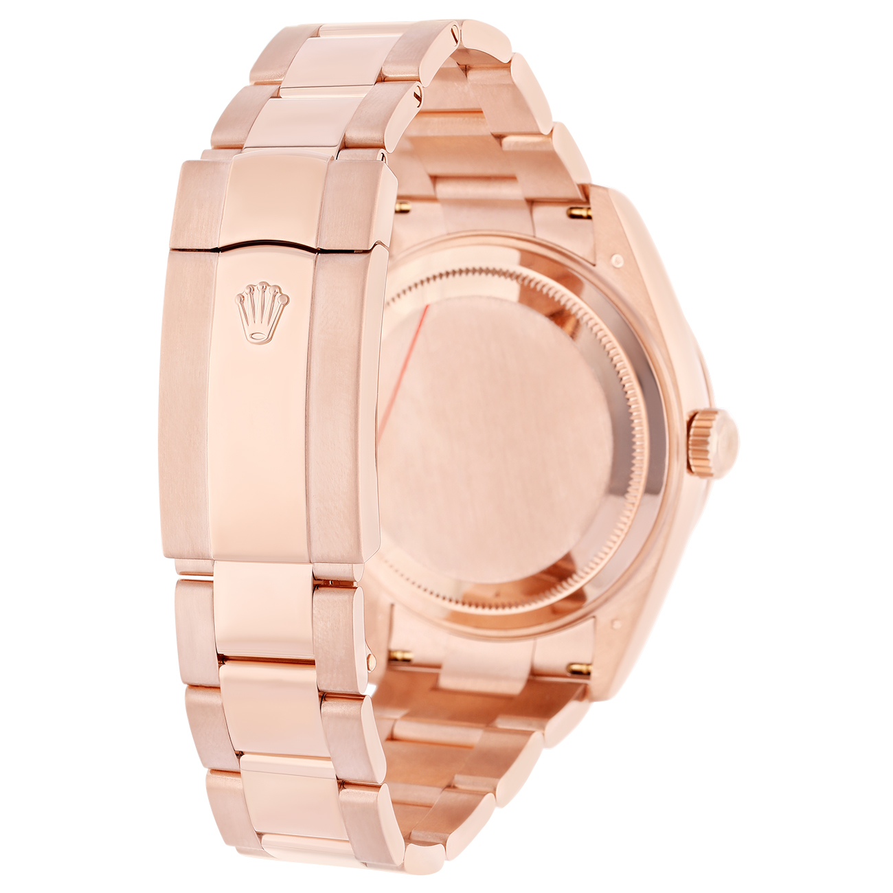 Rolex Sky-Dweller 336935-0006 Fluted Bezel Chocolate Index Dial Jubilee Bracelet Rose Gold Watch 2024