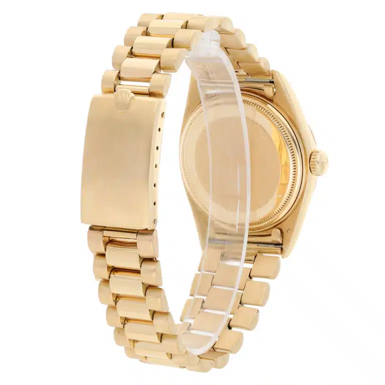 Rolex Day-Date “Spanish” 1803 36mm Champagne Dial With President Yellow Gold Bracelet Watch – image 8