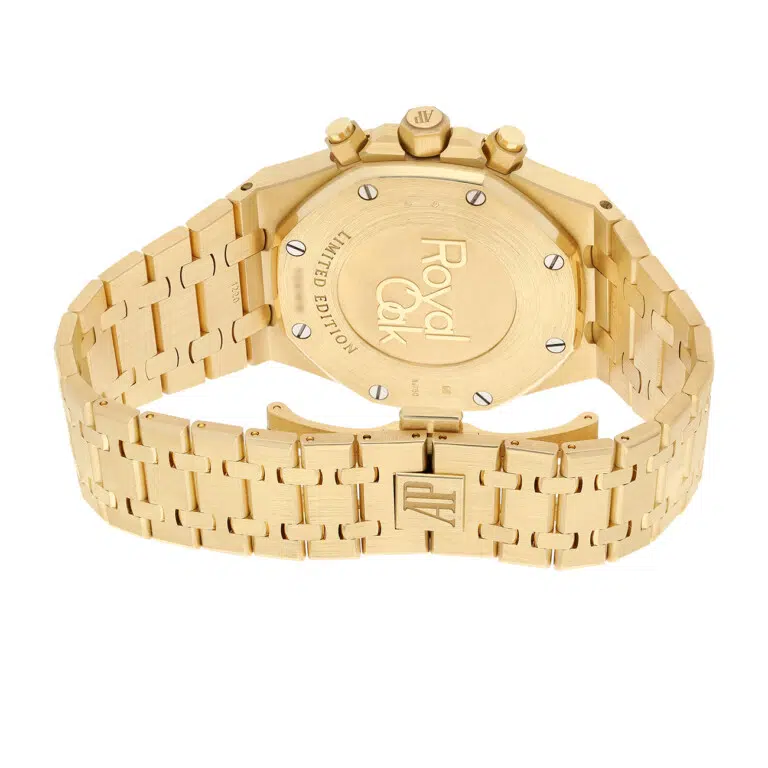 Audemars Piguet Royal Oak 41mm Chronograph 26331BA.OO.1220BA.02 Green Dial Yellow Gold Watch – image 8