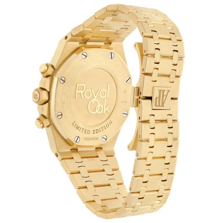 Audemars Piguet Royal Oak 41mm Chronograph 26331BA.OO.1220BA.02 Green Dial Yellow Gold Watch – image 9