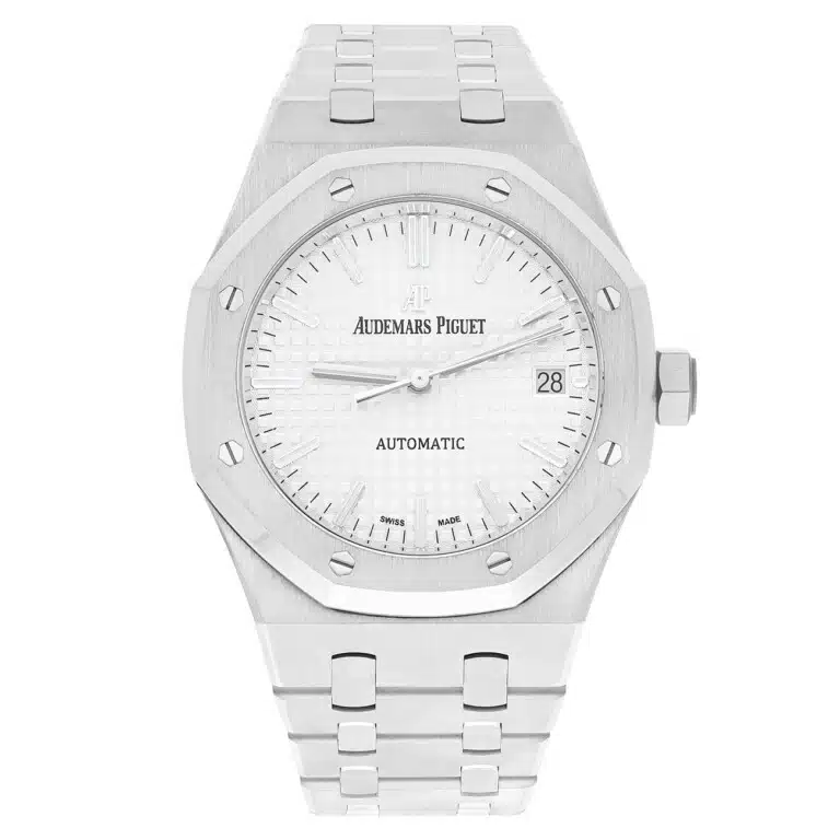 Audemars Piguet Royal Oak 15450ST.OO.1256ST.01.A Silver Dial Stainless Steel Watch – image 2