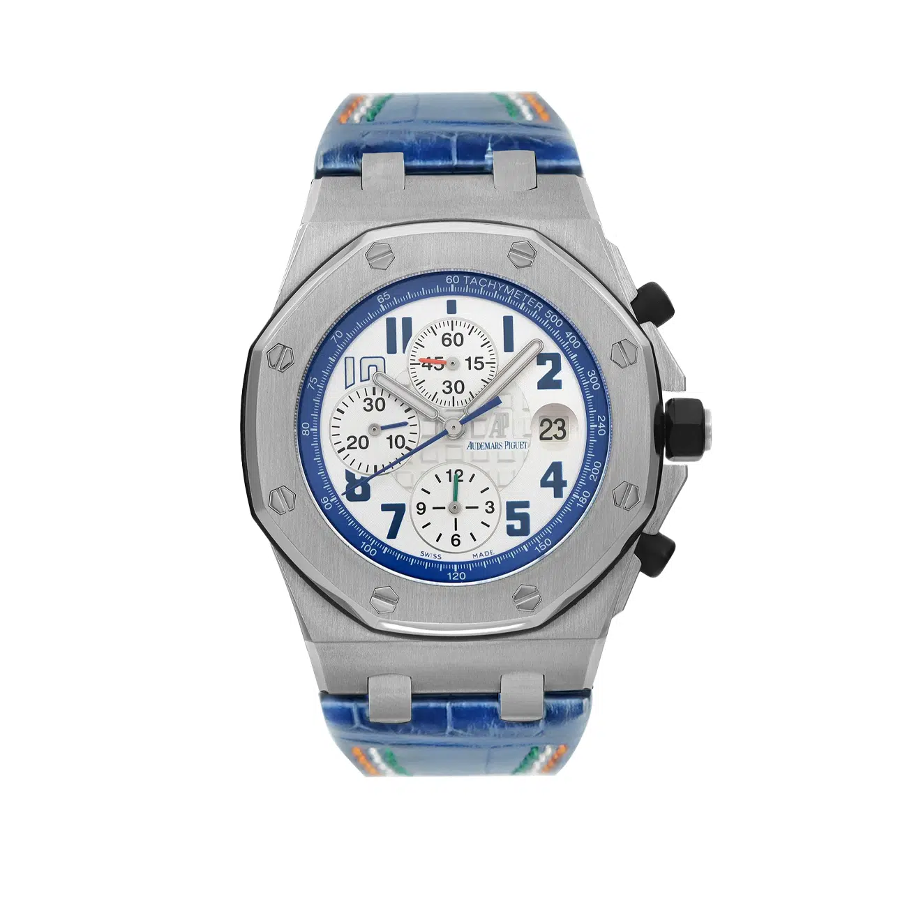 Audemars Piguet Royal Oak Offshore 26182ST.OO.D018CR.01 Silver Dial 42mm “Sachin Tendulkar” Stainless Steel Limited Edition Watch