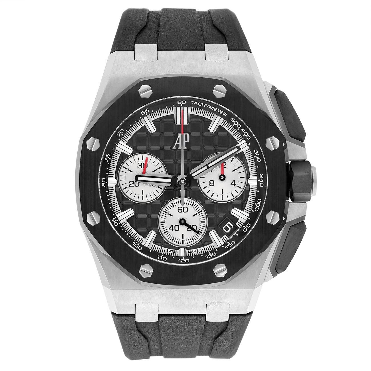Audemars Piguet Royal Oak Offshore 26405CE.OO.A002CA.01.A 44mm Chronograph Grey Dial Black Ceramic Titanium Watch
