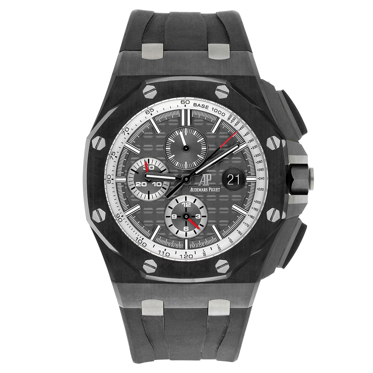 Audemars Piguet Royal Oak Offshore 26405ce.oo.a002ca.01 44mm  Chronograph Grey Dial Ceramic Anthracite Titanium Watch - 2016