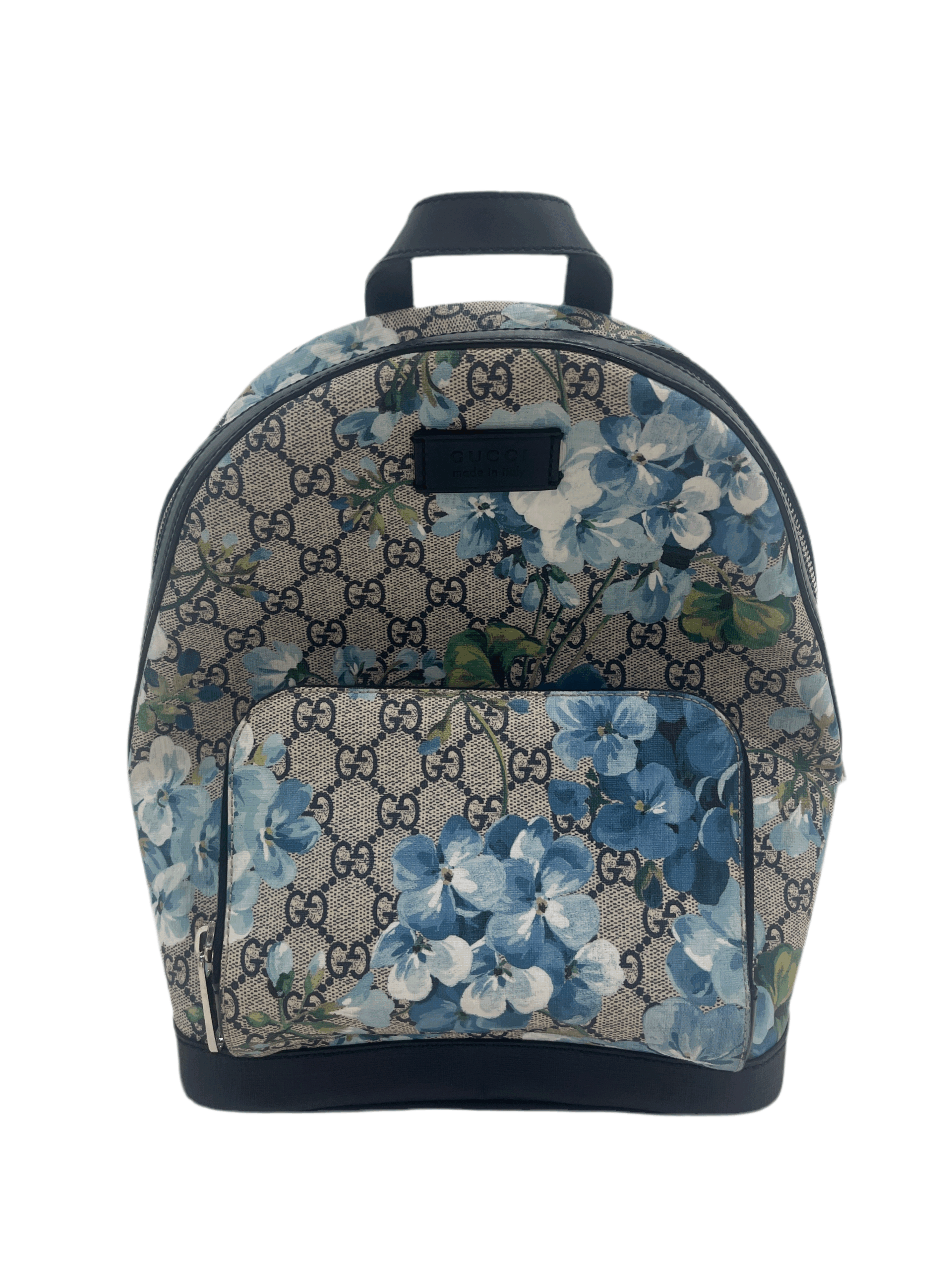 Gucci - GG Supreme Monogram Blooms Backpack - Image 1