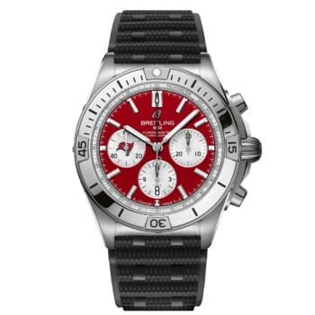 Breitling Chronomat B01 AB01342B1K7S1 42mm NFL Tampa Bay Buccaneers Edition Red Dial Uni-directional Bezel Stainless Steel