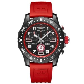 Breitling Professional Endurance Pro X823102C1B1S1 44mm The University of Alabama Black Dial Bi-directional Bezel in Red