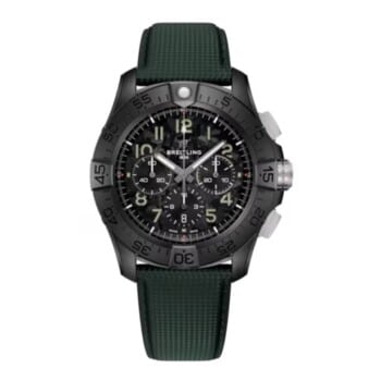 Breitling Super Avenger B01 Chronograph Night Mission SB0148101B1X1 46mm Black Camouflage Patterened Dial Unidirectional,