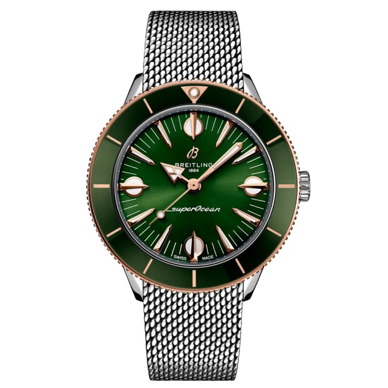 Breitling Superocean Heritage U10340361L1A1 38mm ’57 Highlands Green Dial Bi-directional Bezel Stainless Steel &
