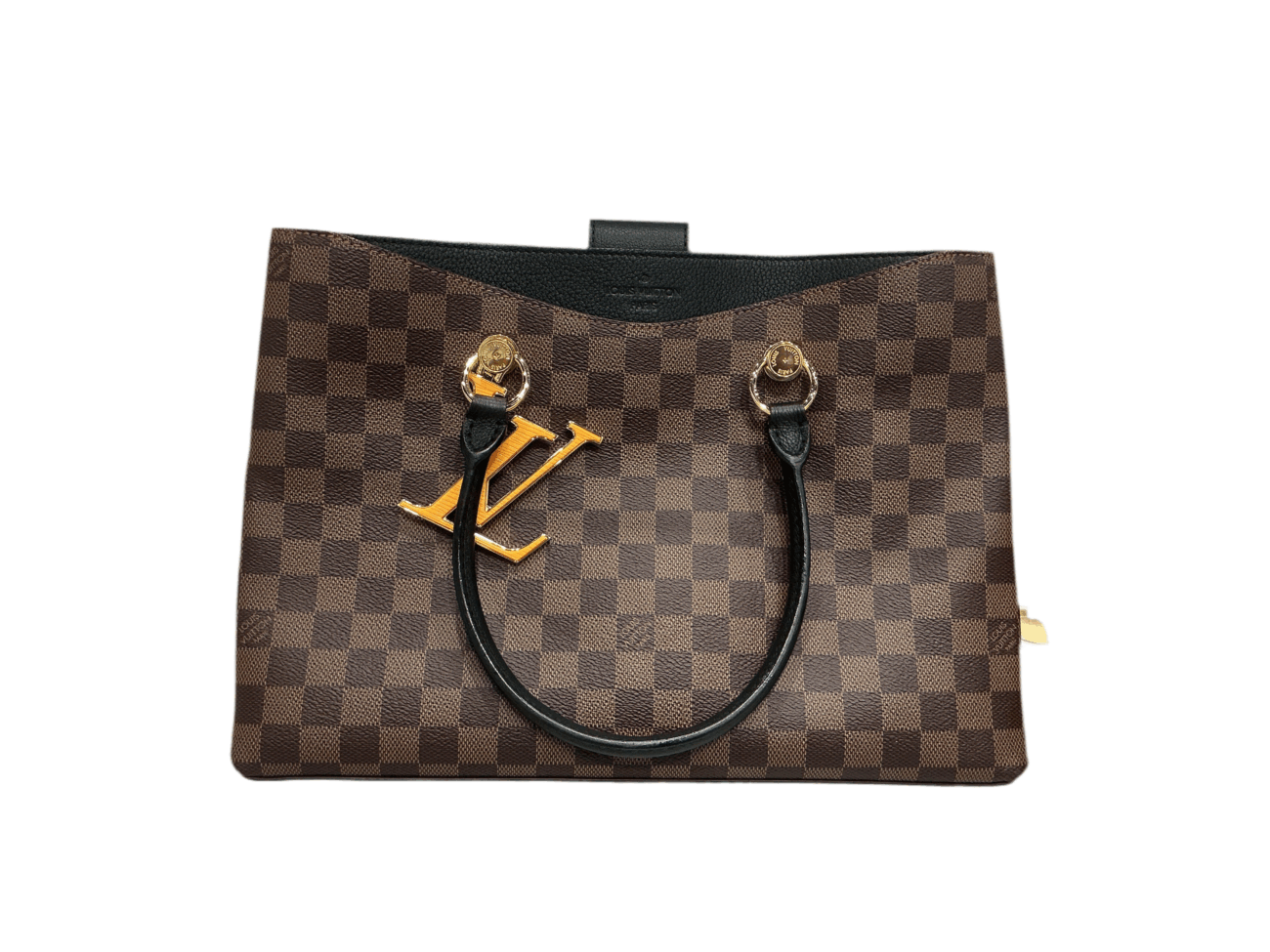 Louis Vuitton - Riverside Damier Ebene Yellow Epi Charm