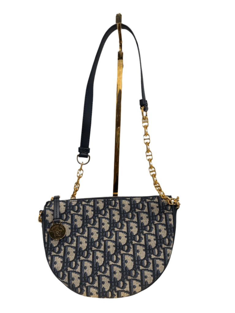 クリスチャンディオール DIOR OBLIQUE DIORSTAR CALLISTO S3206UDCE ショルダーバッグ CHRISTIAN DIOR Diorstar Callisto Bag Oblique Jacquard(Blue