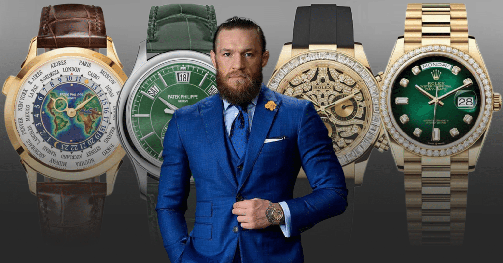 conor mcgregor watch collection