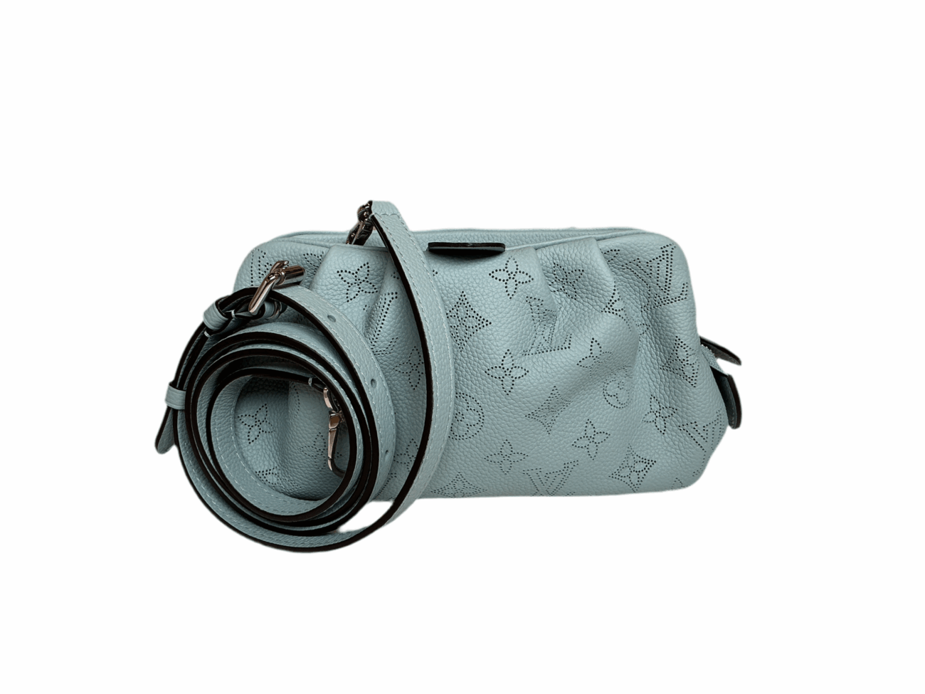 Louis Vuitton - Scala Pouch Mahina Vert Lagon