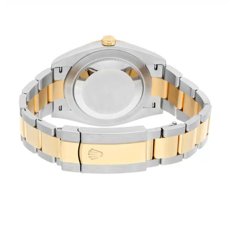 Rolex Datejust 126303-0019 41mm Grey Green Roman Dial Oyster Bracelet Stainless Steel Yellow Gold – image 8