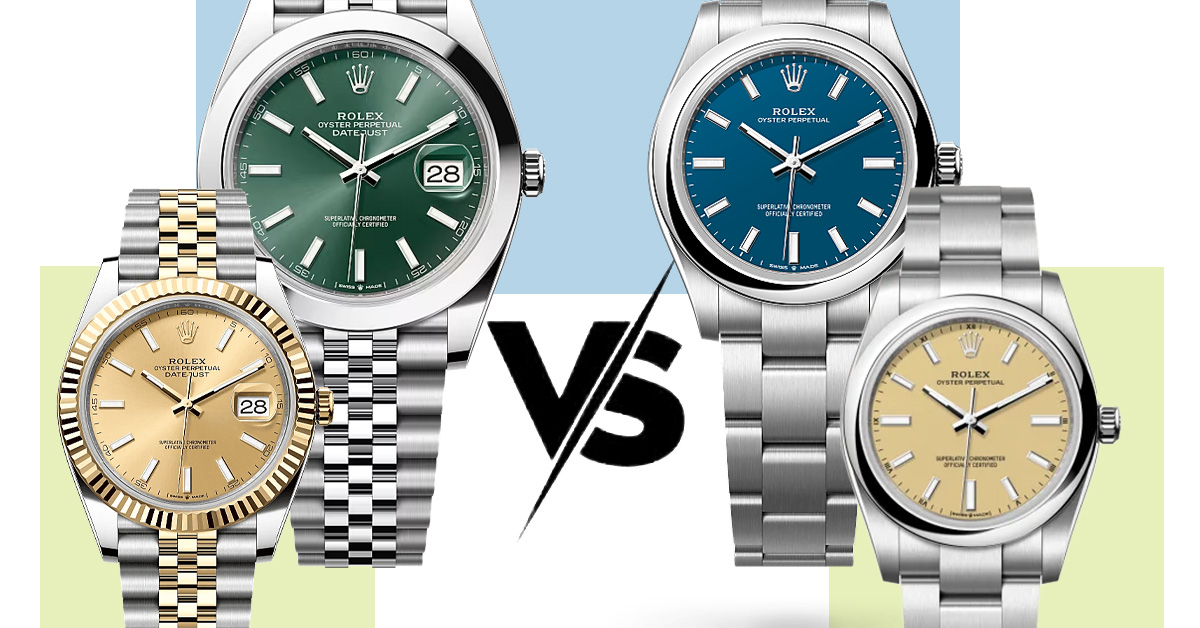 Rolex Oyster Perpetual vs Datejust