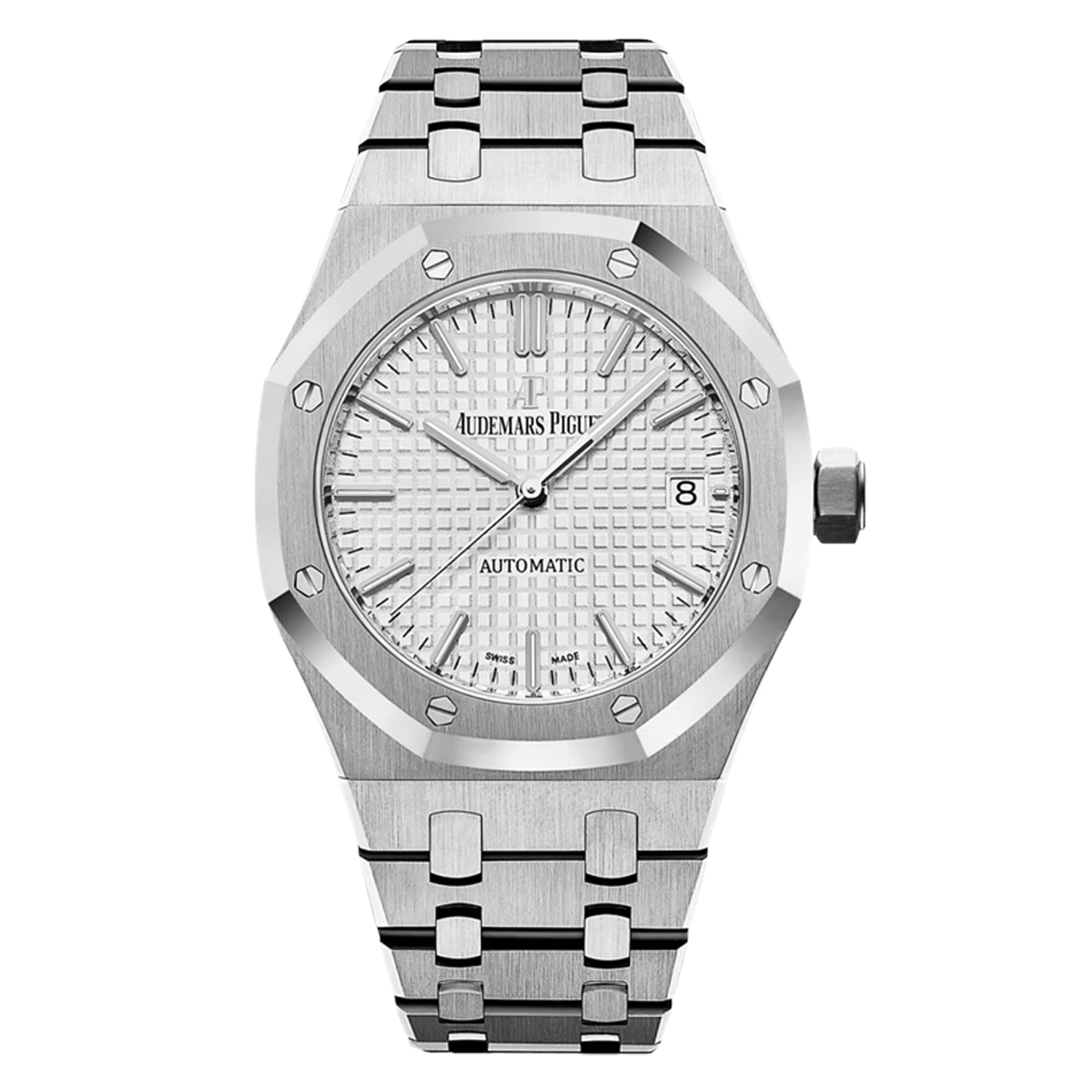 Audemars Piguet Royal Oak 15450ST.OO.1256ST.01.A Silver Dial Stainless Steel Watch