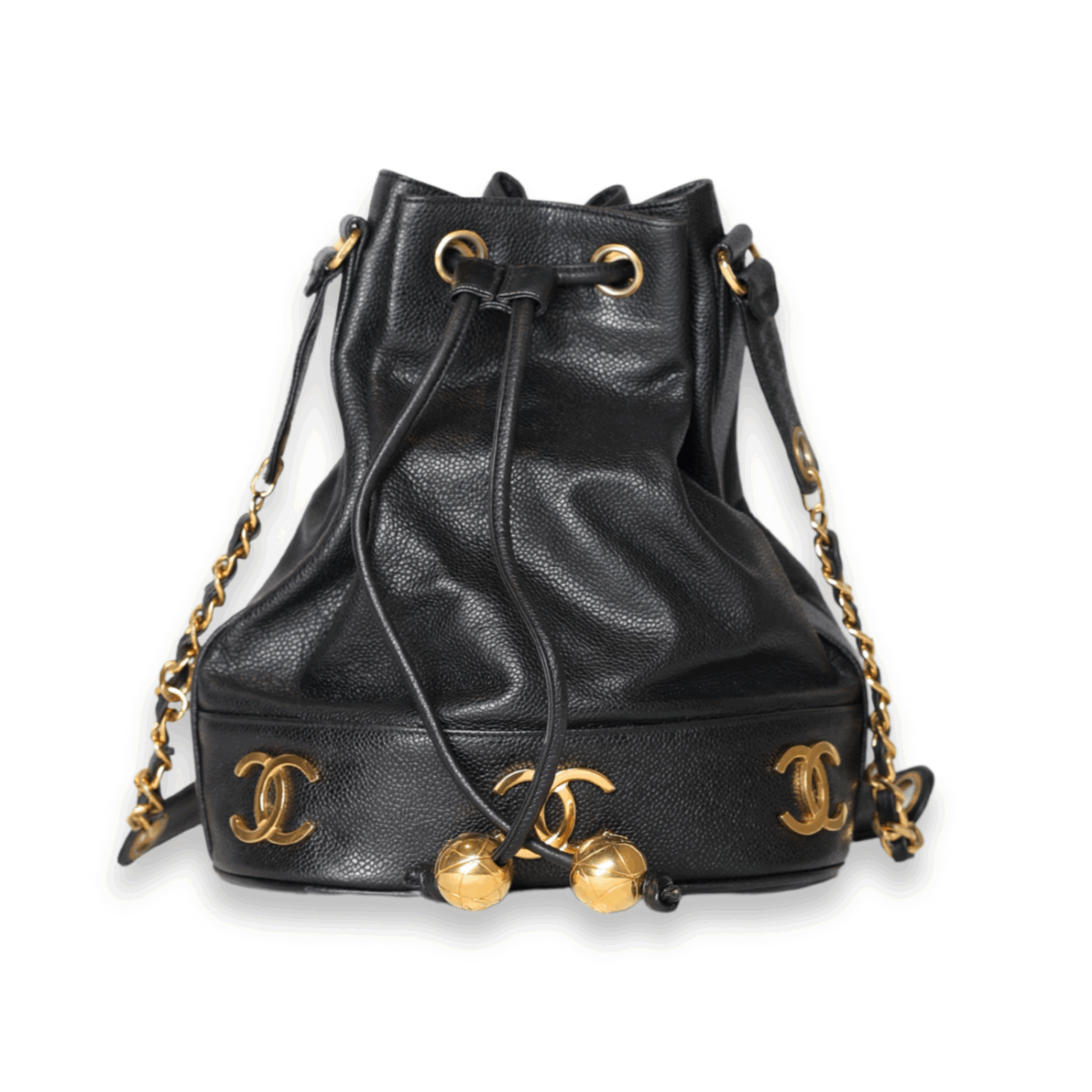 Chanel - CC Drawstring Bucket Bag (Pre-Owned)