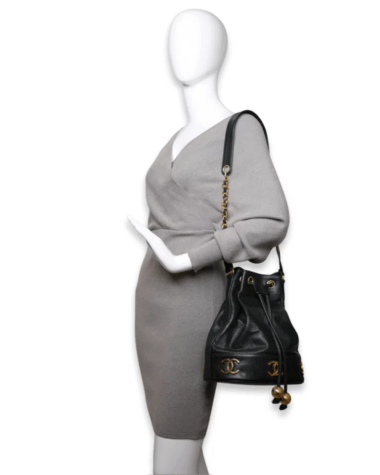 Chanel - CC Drawstring Bucket Bag (Pre-Owned) – image 2