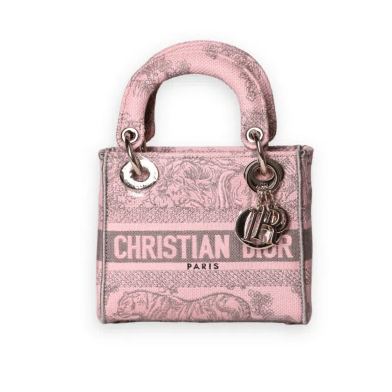 Dior - Lady Dior D-Lite Mini Toile De Jouy