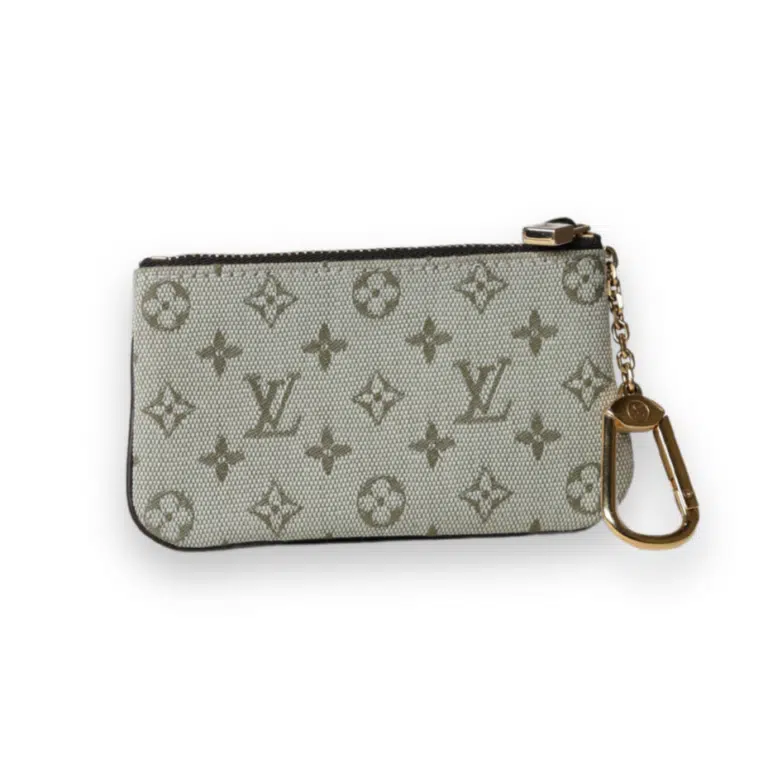 Louis Vuitton - Mini Monogram Jacquard Key Pouch Khaki (Pre-Owned) – image 2