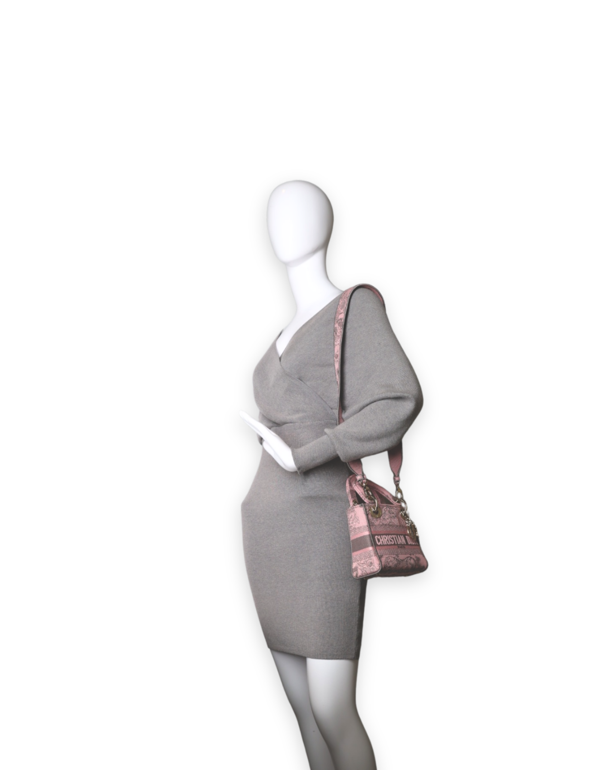 Dior - Lady Dior D-Lite Mini Toile De Jouy - Image 2