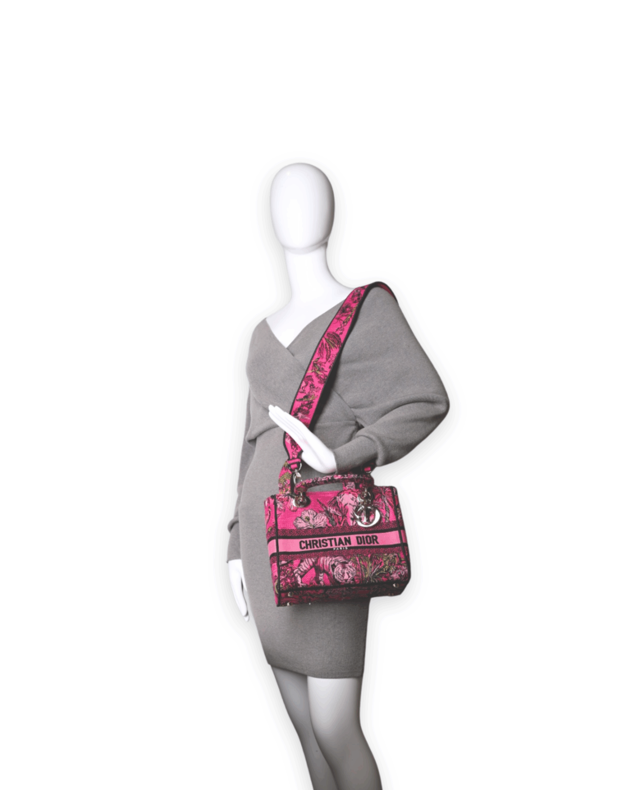 Dior - Lady Dior Medium Pink