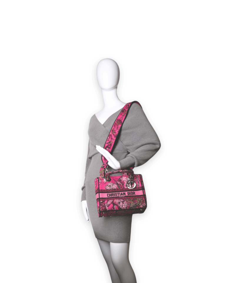 Dior - Lady Dior Medium Pink - Image 2
