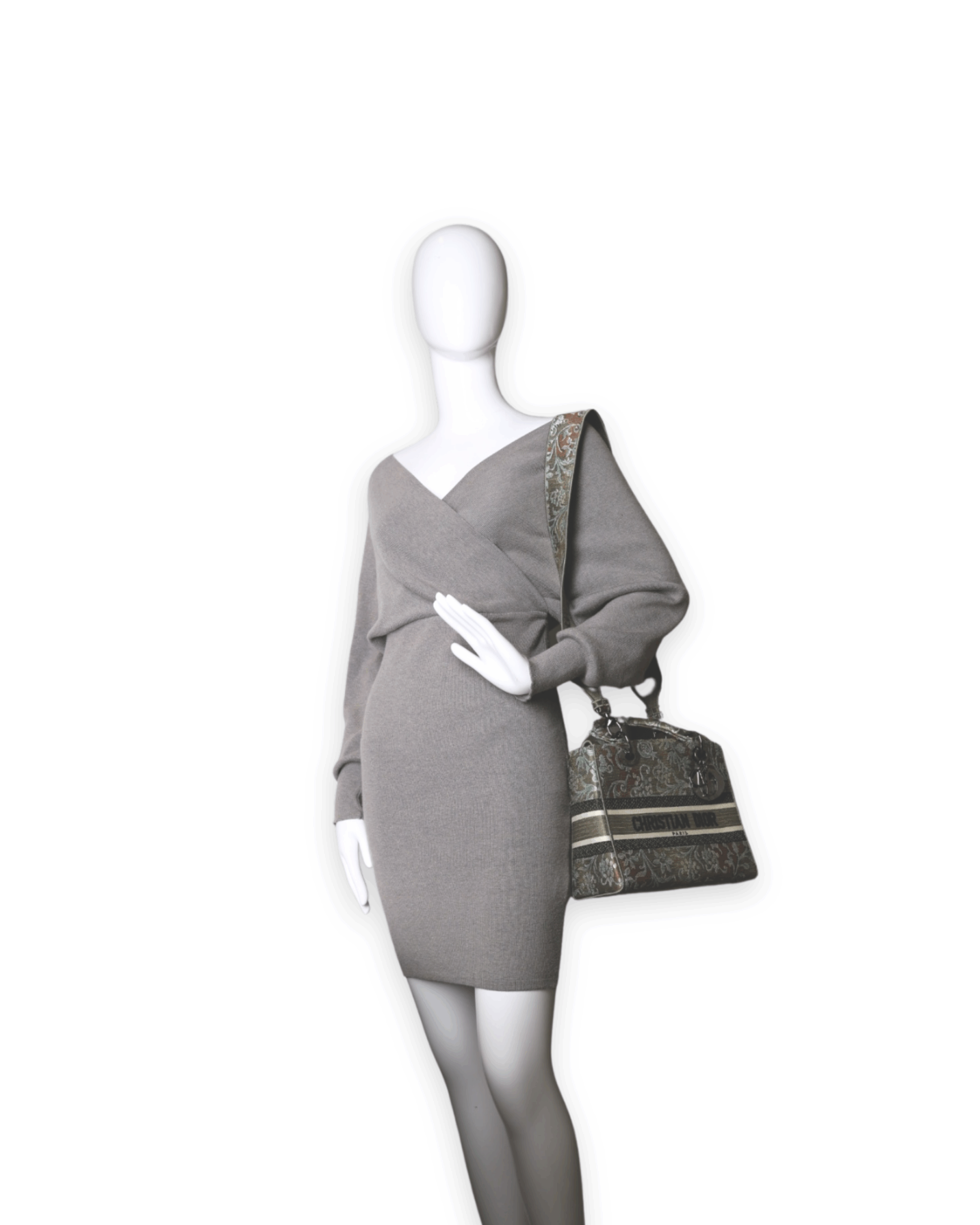 Dior - Canvas Florilegio Embroidered Medium Lady D-Lite Bag - Image 2