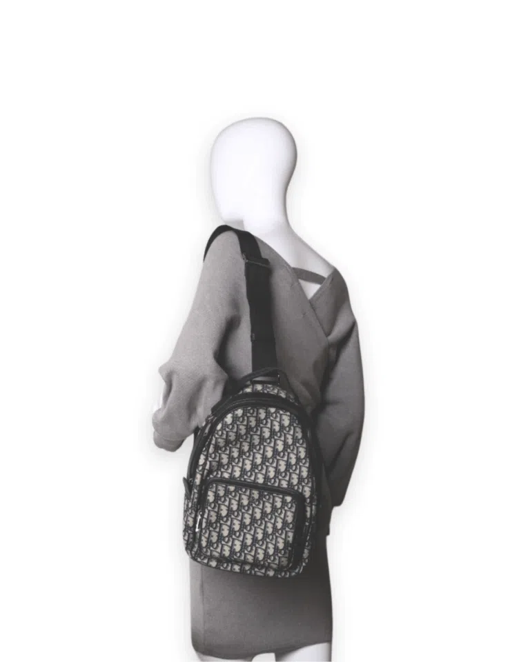 Dior - Men Oblique Jacquard Backpack – image 2
