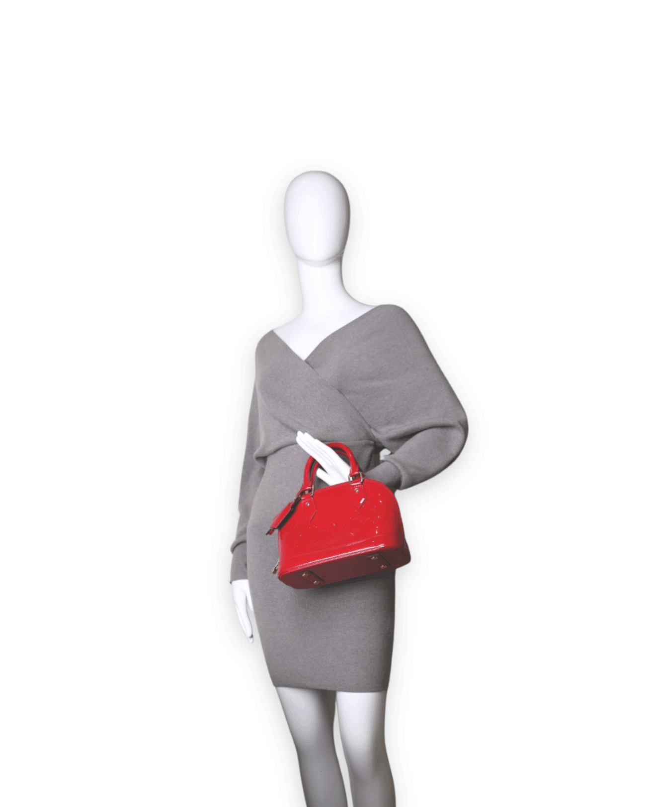 Louis Vuitton - Vernis Alma BB Red MI0134