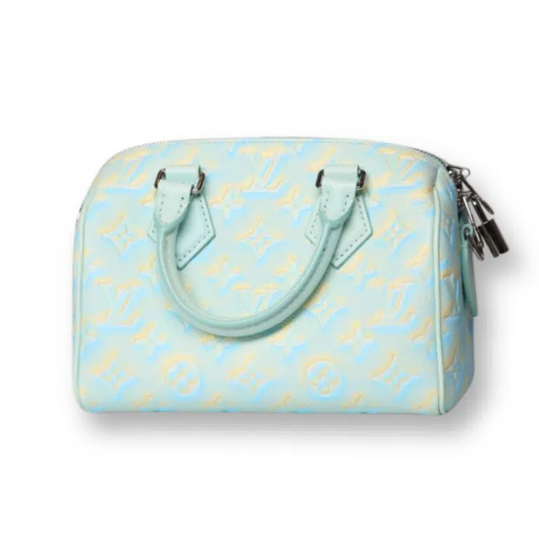 Louis Vuitton - Speedy 20 Bandoulière Summer Blue Monogram