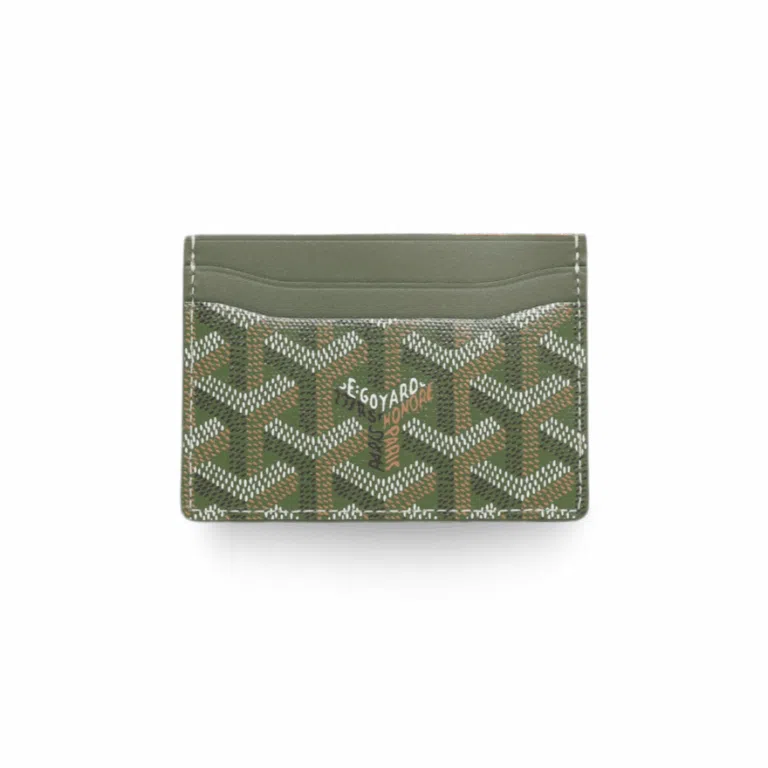 Goyard - Saint Sulpice Khaki Green Card Wallet (Pre-Owned)