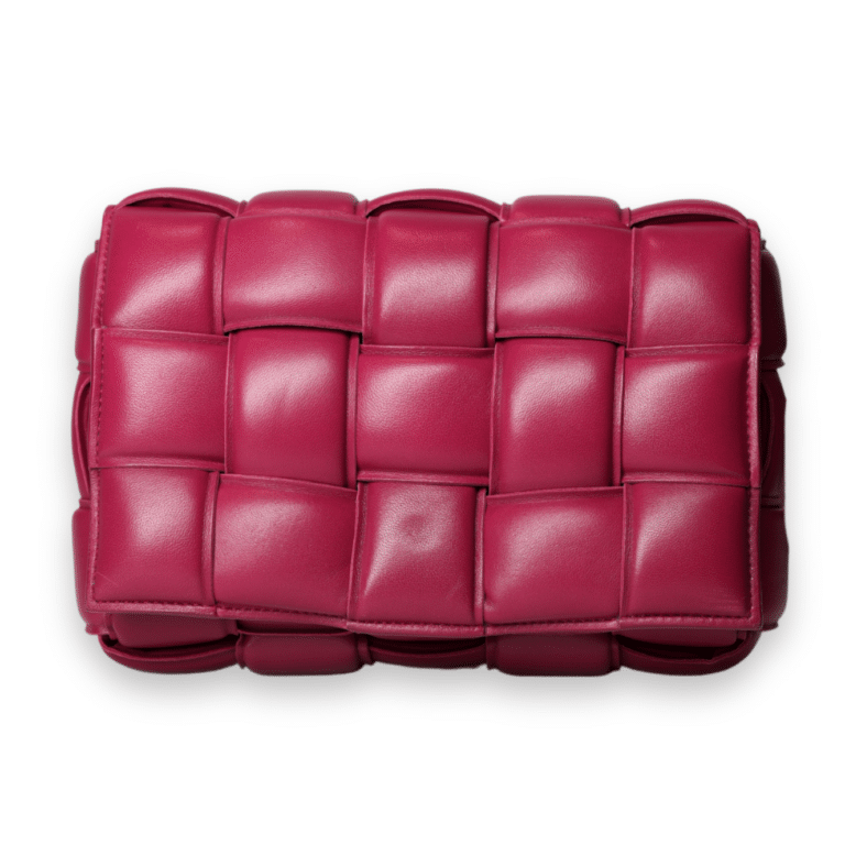 Bottega Veneta - Padded Intercciato Cassette Pink (Pre-Owned)