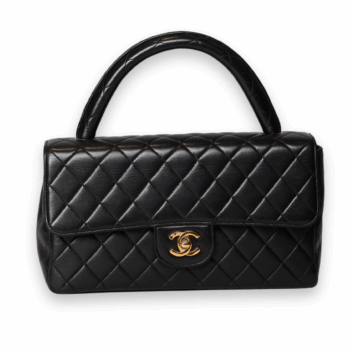 Chanel - Lambskin Parent Top Handle Flap Bag (Pre-Owned)