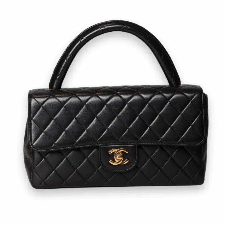 Chanel - Lambskin Parent Top Handle Flap Bag (Pre-Owned)