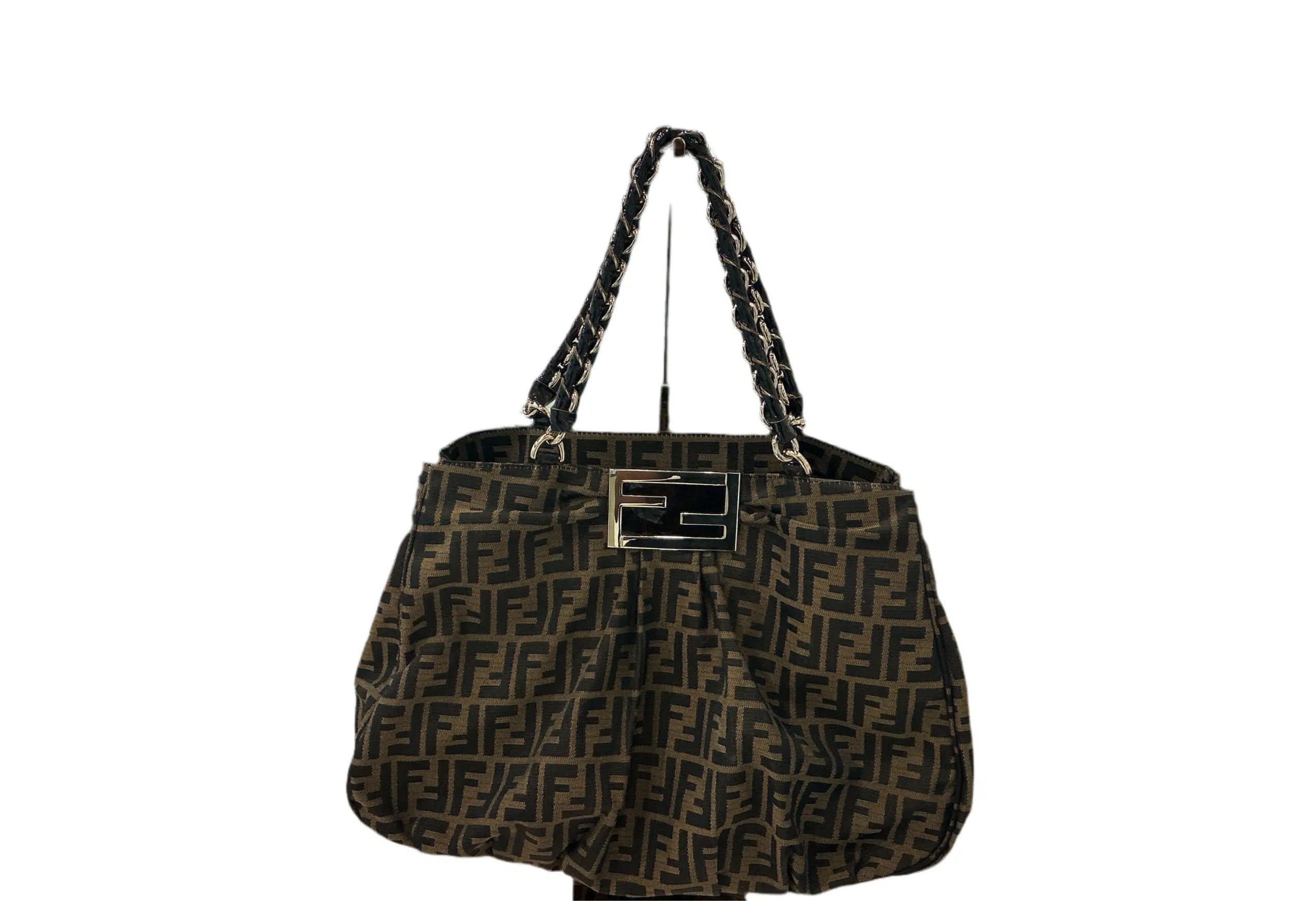 Fendi - Zucca Large Mia Tote - Watch My Diamonds