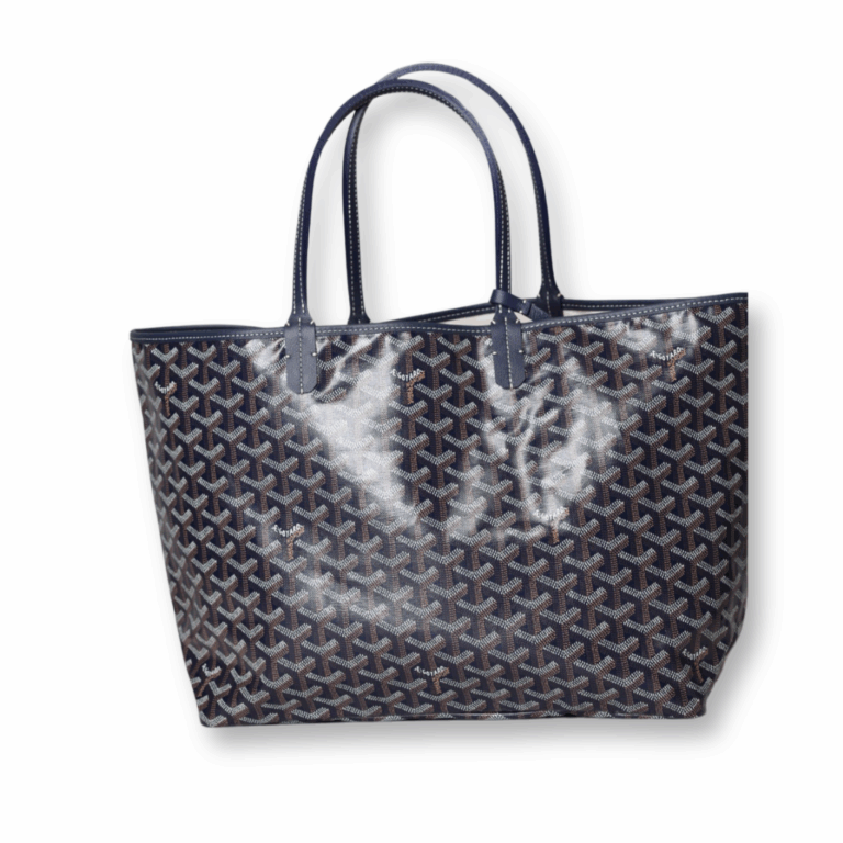 Goyard - St Louis PM Tote Goyardine Navy