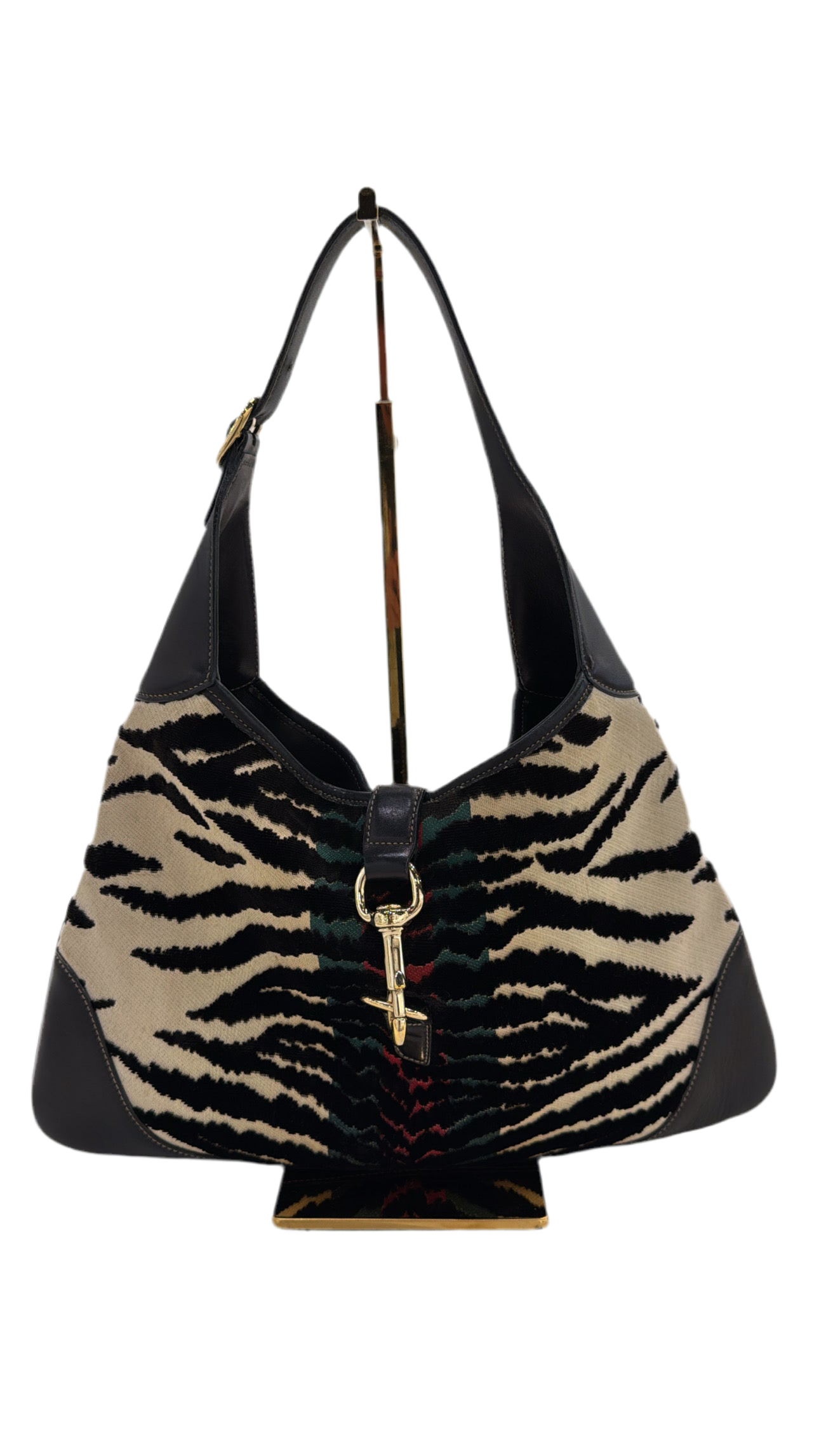 Gucci Jackie Vintage Cloth Handbag