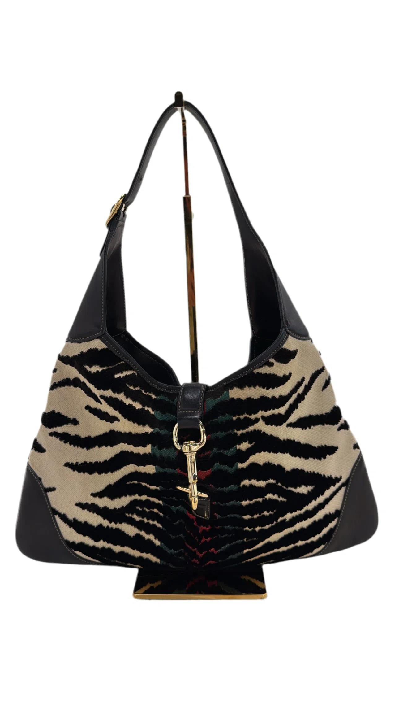 Gucci Jackie Vintage Cloth Handbag