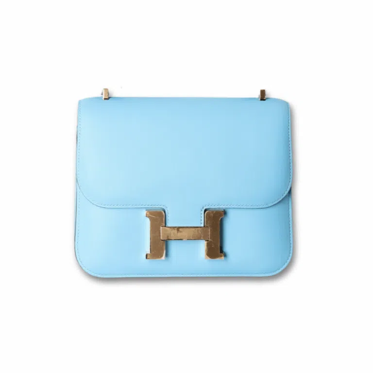 Hermes - Constance 18 Blue/Gold Hardware (Pre-Owned)