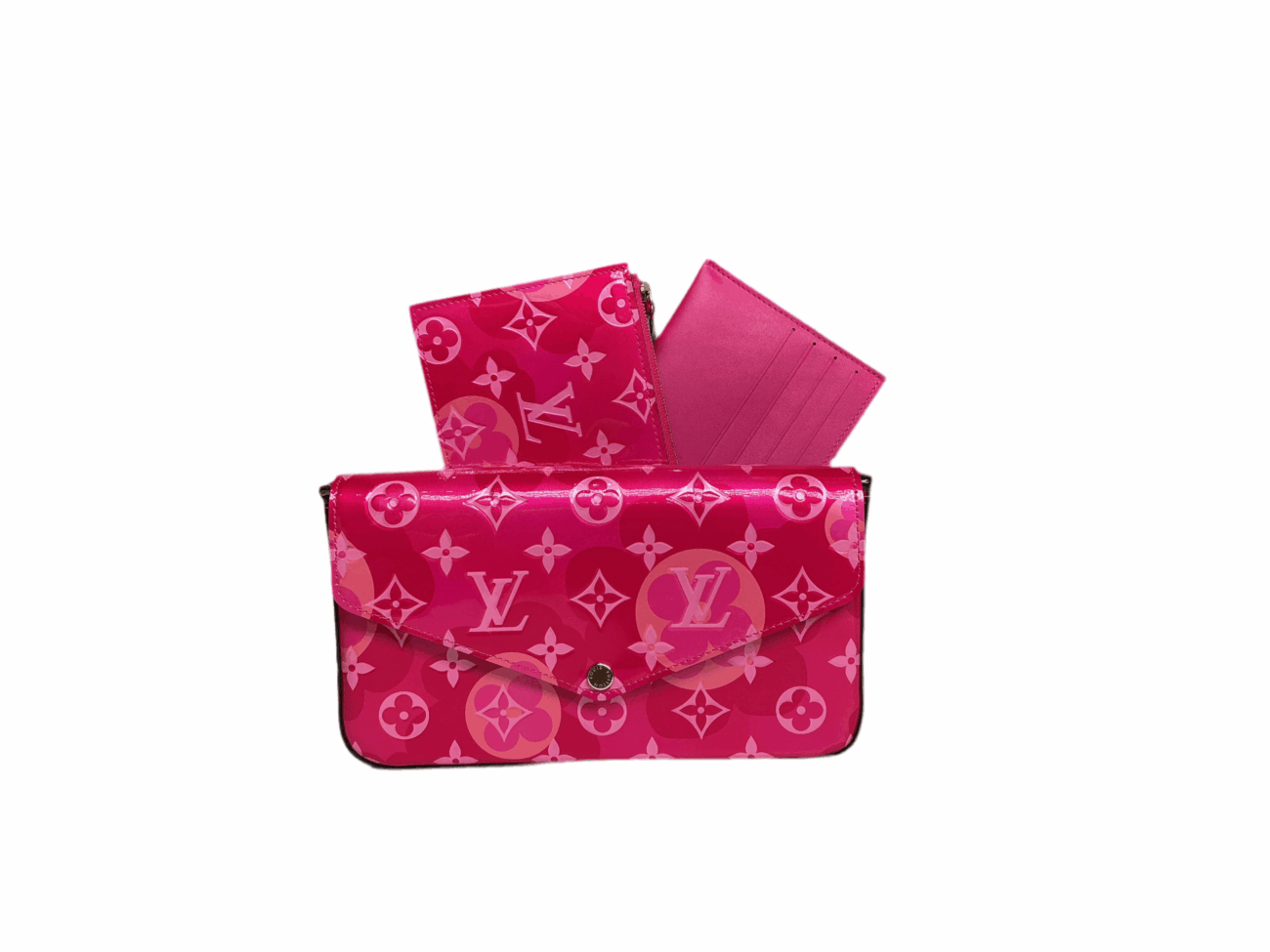 Louis Vuitton Pochette Felicie Vernis Valentines Day