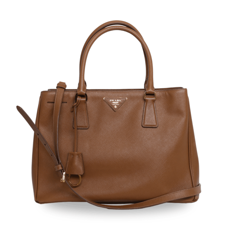 Prada - Saffiano Lux Medium Tote Palissandro