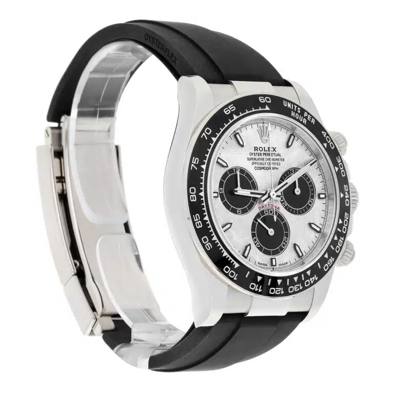 Rolex Cosmograph Daytona 126519ln-0007 40mm Meteorite Dial Oysterflex Bracelet White Gold Watch – image 4