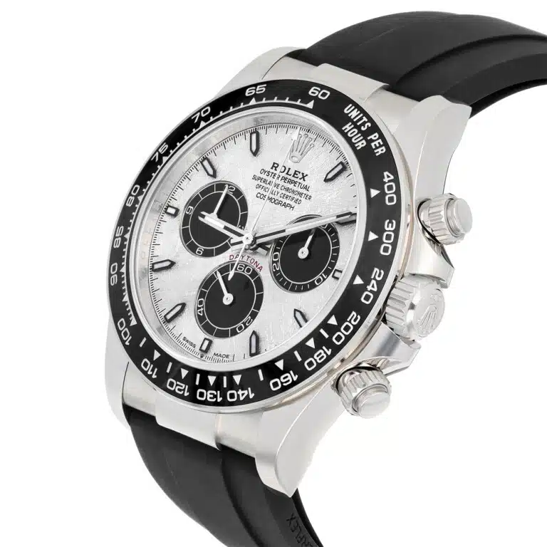 Rolex Cosmograph Daytona 126519ln-0007 40mm Meteorite Dial Oysterflex Bracelet White Gold Watch – image 7